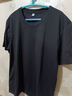 【京喜自营 棉质多色T恤】NASALIKE短袖t恤男轻薄凉爽宽松圆领 黑色 -NASA-180短袖 L 【100-115斤】 实拍图