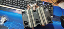冰度6铜管CPU散热器风冷cpu风扇静音1700/201151/X99X79通用扣具AM4 无光(三风扇4线PWM温控)6管 实拍图