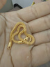 周生生黄金手链 足金素圈蛇骨链男女款手环90193B计价6.75克 实拍图