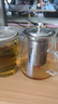 富光 茶壶茶水分离玻璃泡茶壶煮茶耐高温带滤网飘逸杯功夫茶茶具 580ml+4杯 实拍图