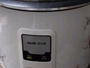奥克斯（AUX）微压电饭煲 家用老式电饭锅 5L带蒸笼 4-5人大容量简易操作直身锅 小电饭锅 WZA-0502白色 实拍图