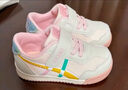 泰兰尼斯秋冬新款学步鞋童鞋女童软底机能鞋男童包头宝宝鞋网面透气面包鞋 白/粉 夏款-单网 21 内长14cm 脚长13.0cm 实拍图