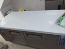 扬子操作台冰柜冷藏工作台奶茶店设备全套保鲜工作台厨房不锈钢冰箱卧式冷冻柜平冷风冷冰柜 【冷冻款】2.0*0.8*0.8M丨变频省电80% 铜管制冷丨带不锈钢层架丨一级节能 实拍图