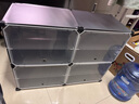 蔻丝（ColesHome）鞋柜家用门口进门一体靠墙极窄小鞋架子简易多层宿舍租房门外走廊 2列4层-灰 实拍图