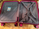 麦斯卡迪士尼联名草莓熊行李箱学生20英寸女生拉杆箱旅行箱女密码箱 实拍图
