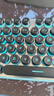 惠普（HP）K10F机械手感键盘 有线键盘电竞游戏专用台式电脑办公键盘 26键无冲 高颜值黑色键帽冰蓝光 实拍图