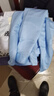 玺物长袖衬衫男秋冬季工作白衬衫修身正装上衣免烫大码抗皱薄外套秋装 白色+浅蓝 XL -建议105-120斤左右 实拍图