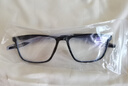 鹏境时尚老花眼镜防蓝光运动防滑男女通用轻柔耐磨便携老花眼镜 黑灰色 150度建议50-54岁 实拍图
