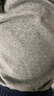 顶瓜瓜顶呱呱秋衣秋裤男纯棉抗菌情侣圆领薄款保暖内衣套装男深麻灰175 实拍图