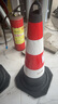 鼎通路橡胶路锥60cm道路反光锥雪糕筒禁止停车柱施工路障桩警示柱隔离墩 实拍图