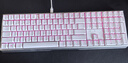 CHERRY樱桃 MX3.0S无线键盘 机械键盘 游戏键盘 蓝牙三模 RGB灯效 铝合金外壳 兼容WIN/MAC 白色红轴 实拍图