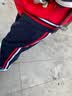 夏季中小学生校服短裙校裤统一标准藏青色休闲校服裙子裤子二条杠 深蓝长裤红白条 140 实拍图