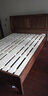 光明家具 实木床卧室双人床现代简约榆木床双人床婚床1504 1.5米普通空体(1504) 实拍图