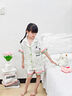 儿童冰丝睡衣女童2026新款夏季短袖长裤三件套薄款女孩大童家 31870 150 【童S码】身高145-155CM 实拍图