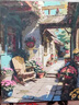 好久不见数字油画diy治愈系怀旧老街风景花卉手工填色画丙烯装饰油彩挂画 实拍图