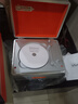 问加WHATPLUS  C300一体式CD机发烧友专辑播放器 复古CD播放机 唱片机造型 蓝牙音响 蓝牙cd机 生日礼物 C300银橙色2代+正版CD 实拍图