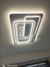 HD led智能语音吸顶灯 大客厅卧室全屋灯饰智能灯具包安装套餐 星雨智能餐吊灯/67W/100*7cm 实拍图