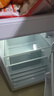 奥克斯家用双门迷你小型冰箱 冷藏冷冻保鲜小冰箱 宿舍租房节能电冰箱 【升级净化去味】56A176DW银【节能省电】 实拍图