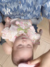 马博士婴儿洗头刷梳子套装宝宝洗头梳子顺发头梳儿童头部按摩套装 粉色 实拍图