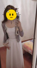 LPOX韩系薄款长袖开衫打底吊带背心白色长裙女秋季2025新款时尚连衣裙 开衫+背心+半身裙三件套 S 【80-100斤】 实拍图
