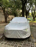 奔驰车衣车罩C级E级A级E300GLA GLC GLE C200L汽车防晒防尘防雨罩 常规款银色（下单留言车型年份） 奔驰E级 实拍图