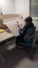 光明园迪（GMYD） 儿童学习桌椅套装可升降学生书桌健康多功能写字桌诚者F120 诚者F120珊瑚粉+A6-2卡其+粉椅套 实拍图
