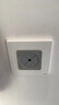 罗格朗（LEGRAND）开关插座面板 仕典系列玉兰白色墙壁插座 86型六类网线插座 实拍图