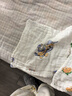 婴儿小方巾纱布毛巾儿童宝宝防吐奶六层纯棉新生儿洗脸围嘴口水巾 30*30cm小方巾6层花色随机 7条装 实拍图