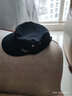 诺芝萌韩版棒球帽 男女士平顶帽 短檐 四季可戴休闲棒球帽NM489 金属黑色 均码 可调节 实拍图