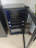 奥克斯（AUX）家用商用迷你小型单门冰箱酒柜冷柜冰吧 酒吧冷藏柜 恒温玻璃展示柜 茶叶保鲜柜 【国家补贴】 90升[冷藏+蓝光] 实拍图
