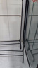 乐活时光简易衣帽架落地衣架金属室内晾衣服架子卧室收纳衣服架挂衣架 单层黑色150cm【简约款】 实拍图