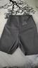 外穿瑜伽三分短裤收腹提臀防走光安全打底鲨鱼裤 灰色 M 【推荐70-100斤】 实拍图