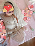Aengbay昂贝 [冰莫®]睡衣薄款宝宝哈衣新生儿衣服婴儿夏季连体衣 灰色 66cm 实拍图