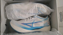 海尔斯KM3全掌碳板跑鞋学生中高考体育跳远田径训练专用竞速跑鞋 激流白兰  KM3 46 实拍图