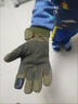 登山手套战术男防滑耐磨作战黑鹰全指防身格斗防护手腕骑行手套 黑鹰战术全指绿色 XL 实拍图