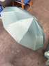 美度（MAYDU）雨伞全自动雨伞大号加固加厚结实防风折叠伞黑胶晴雨伞M3066墨绿 实拍图