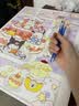 好久不见数字油画diy儿童画画礼物手工填色丙烯画三丽鸥卡通动漫装饰画 实拍图