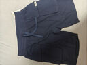 马登工装美式P44针织短裤男大口袋运动五分卫裤阿美咔叽日系休闲裤夏 藏青色 M 实拍图
