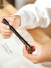 派克（PARKER）宝珠笔签字笔商务练字学生签字笔男女生日毕业礼物定制刻字伴手礼商务礼赠高端轻奢毕业礼物祝福礼 威雅燧石黑金夹宝珠笔（商务礼赠） 实拍图