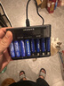 德力普（Delipow）充电电池 5号/7号锂电池配液晶显示充电器1.5V快充适用话筒麦克风/智能门锁/游戏手柄/键鼠/血压计 实拍图