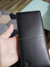 七匹狼男士钱包长款真皮直款钱夹潮款简约真牛皮票夹男款纯头层皮夹软皮 黑色 晒单实拍图