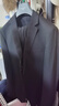 利郎【零感套西】西装套装男正装西服修身商务男士新郎结婚西服春秋 黑色(011XA) 偏修身参考尺码表下单 XL 175/88A 裤装175/82A 实拍图