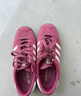adidas「T头鞋」STADT经典时尚薄底运动板鞋男女阿迪达斯三叶草   浅粉/汉玉白/树脂黄(女生买小半码)   36 实拍图