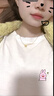 老凤祥黄金吊坠女轻奢小蛮腰转运珠项链女高级纪念日生日礼物送女友老婆 黄金约0.2g*小蛮腰项链 实拍图