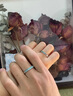 中国黄金青花瓷情侣戒指一对男女款求婚对戒生日礼物送女友老婆纪念日 青花瓷情侣戒指【京速达】 实拍图
