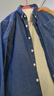 啄木鸟（TUCANO）衬衫男长袖春夏季休闲牛仔衬衣港风工装宽松纯色外套男 深蓝 XL 实拍图