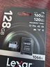 雷克沙（Lexar）tf卡 4K运动相机无人机内存卡gopro手机存储卡MicroSD卡 128G 1066x 读160MB 写120MB TF卡 实拍图
