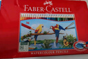 辉柏嘉（Faber-castell）彩铅水溶性彩色铅笔绘画套装画画工具儿童礼物 100色铁盒装514001 速写 马克笔绘画 实拍图
