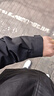 拓路者朱雀冲锋衣男三合一硬壳秋冬户外旅行登山服防风防水保暖外套夹克 黑色-单冲无内胆 XL 实拍图