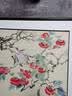 琅櫃坊石榴柿子寿桃挂画国画手绘工笔花鸟画餐厅玄关装饰画美协名家 A-好事近 画芯加框90*90CM 实拍图
